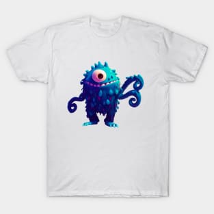 Blue monster T-Shirt